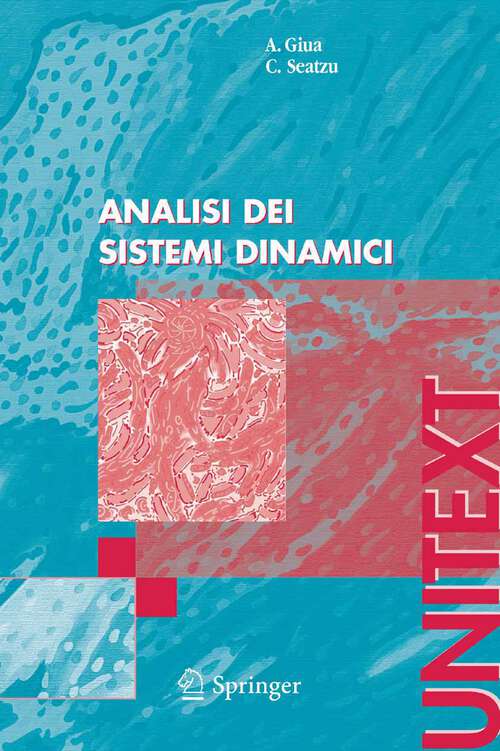 Book cover of Analisi dei sistemi dinamici (2006) (UNITEXT)