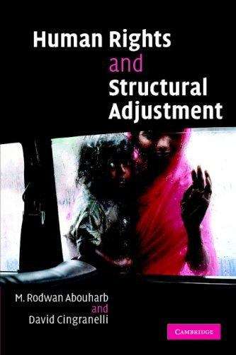 Book cover of Human Rights And Structural Adjustment (PDF)