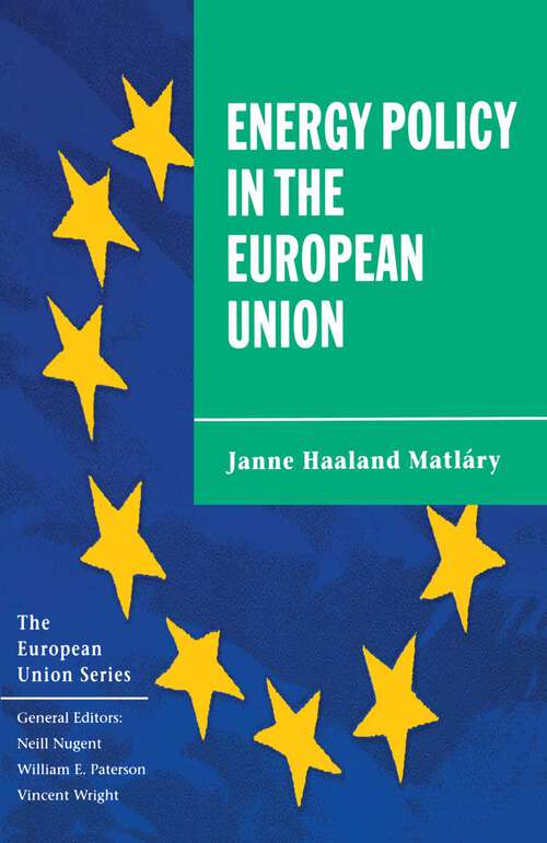 Book cover of Energy Policy in the European Union (1st ed. 1997) (The European Union Series)