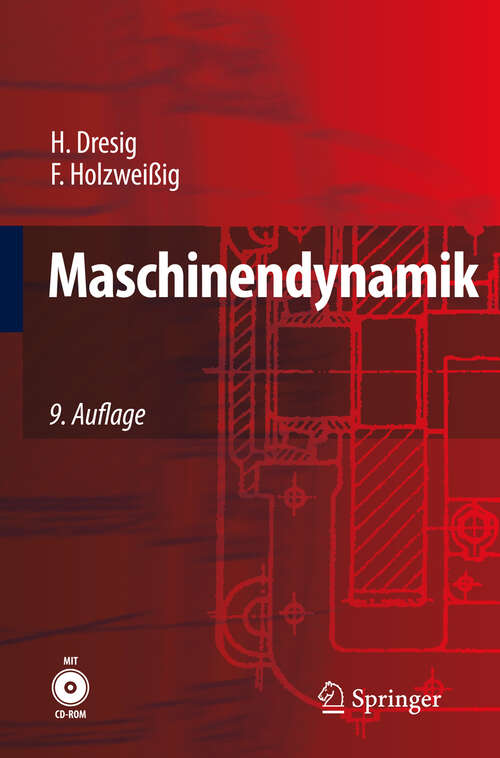 Book cover of Maschinendynamik (9. Aufl. 2009)