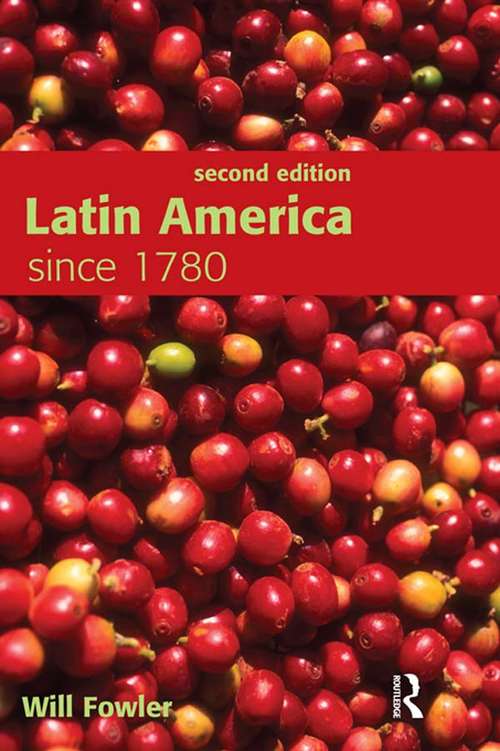 Book cover of Latin America since 1780