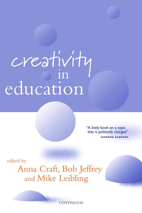 Book cover of Creativity in Education