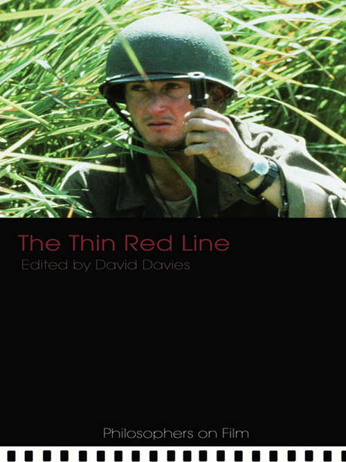 Book cover of The Thin Red Line (Philosophers on Film)