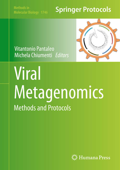 Book cover of Viral Metagenomics: Methods and Protocols (1st ed. 2018) (Methods in Molecular Biology #1746)