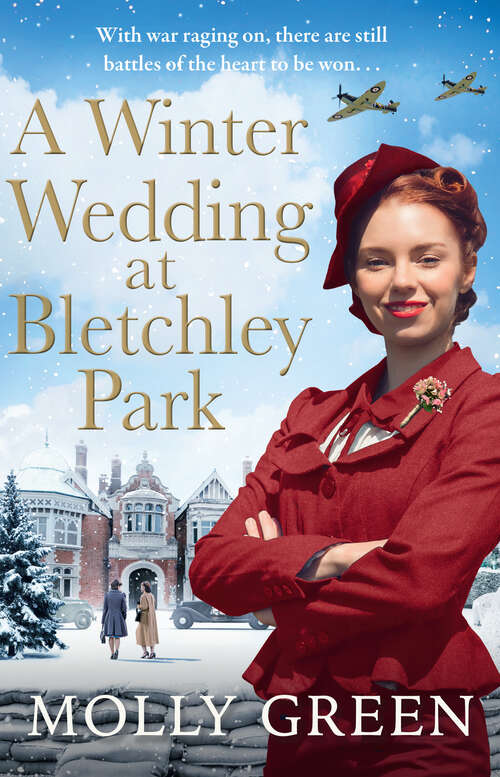 Book cover of A Winter Wedding at Bletchley Park (The Bletchley Park Girls #2)