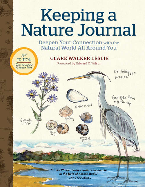 Book cover of Keeping a Nature Journal, 3rd Edition: Deepen Your Connection with the Natural World All Around You