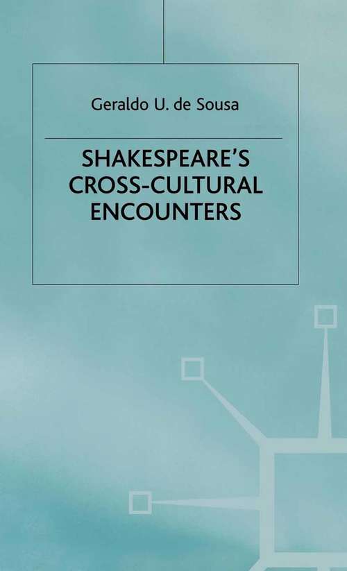 Book cover of Shakespeare's Cross-Cultural Encounters (1999)