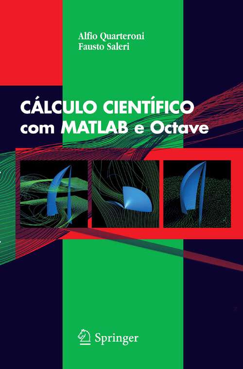 Book cover of CÁLCULO CIENTÍFICO com MATLAB e Octave (2007)