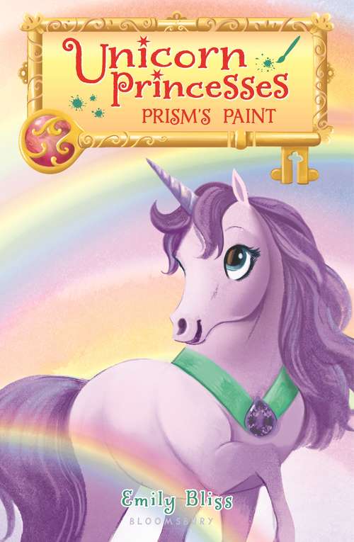 Book cover of Unicorn Princesses 4: Prism's Paint, Breeze's Blast, And Moon's Dance (Unicorn Princesses #4)