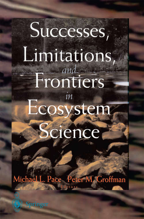 Book cover of Successes, Limitations, and Frontiers in Ecosystem Science (1998)