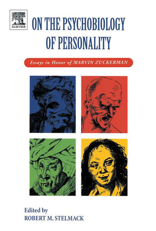 Book cover of On the Psychobiology of Personality: Essays in Honor of Marvin Zuckerman