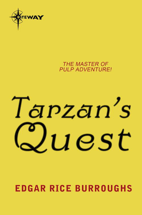 Book cover of Tarzan's Quest: Large Print (TARZAN)