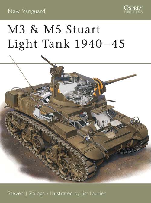 Book cover of M3 & M5 Stuart Light Tank 1940–45 (New Vanguard)