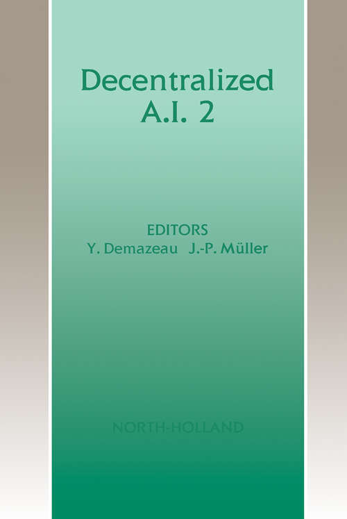Book cover of Decentralized A.I., 2