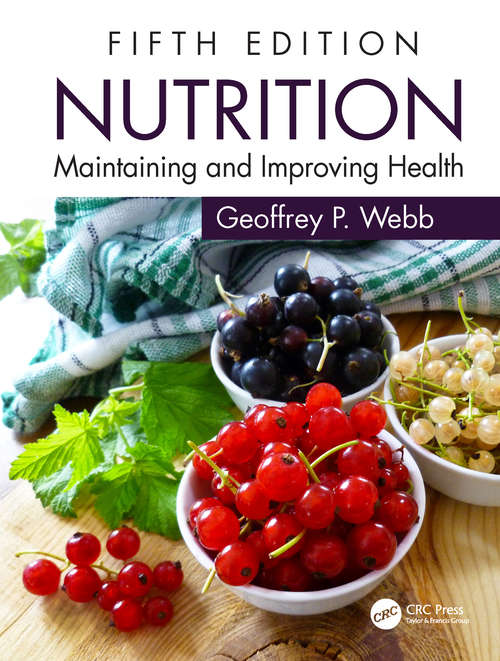 Book cover of Nutrition: Maintaining and Improving Health (5)
