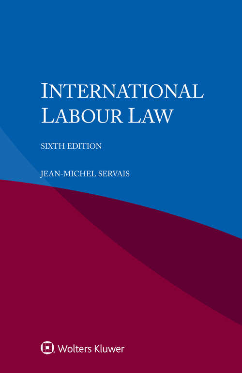 Book cover of International Labour Law (6)