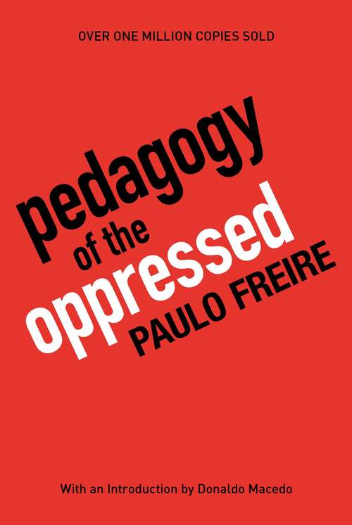 Book cover of Pedagogy Of The Oppressed (PDF)