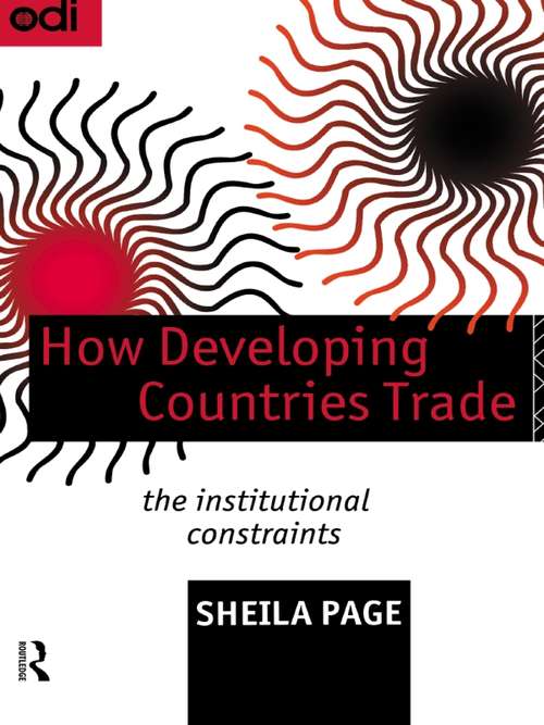 Book cover of How Developing Countries Trade: The Institutional Constraints