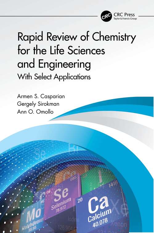 Book cover of Rapid Review of Chemistry for the Life Sciences and Engineering: With Select Applications