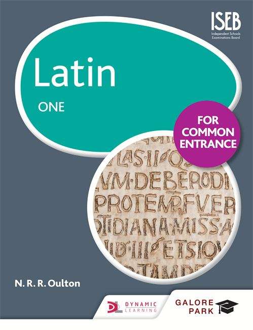 Book cover of Latin For Common Entrance One (PDF)