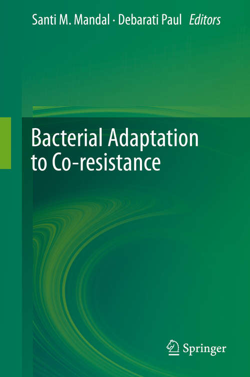 Book cover of Bacterial Adaptation to Co-resistance (1st ed. 2019)