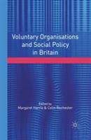 Book cover of Voluntary Organisations and Social Policy in Britain: Perspectives on Change and Choice (PDF)