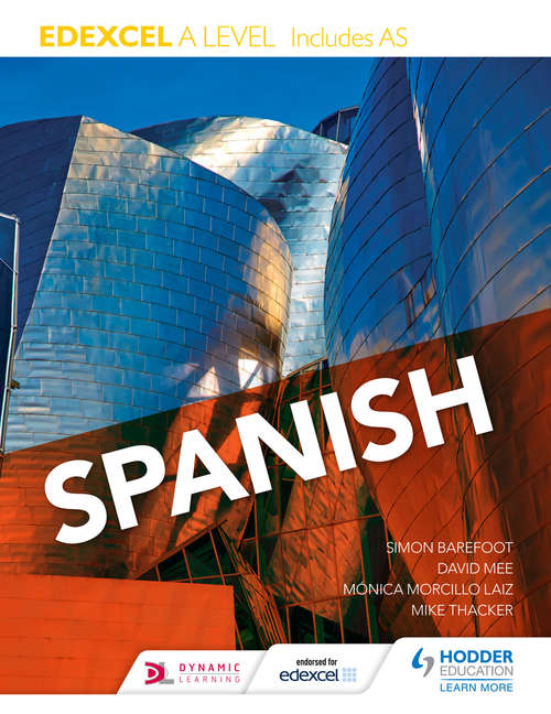 Book cover of Edexcel A level Spanish (includes AS) (PDF)