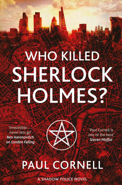 Book cover of Who Killed Sherlock Holmes? (Shadow Police #3)