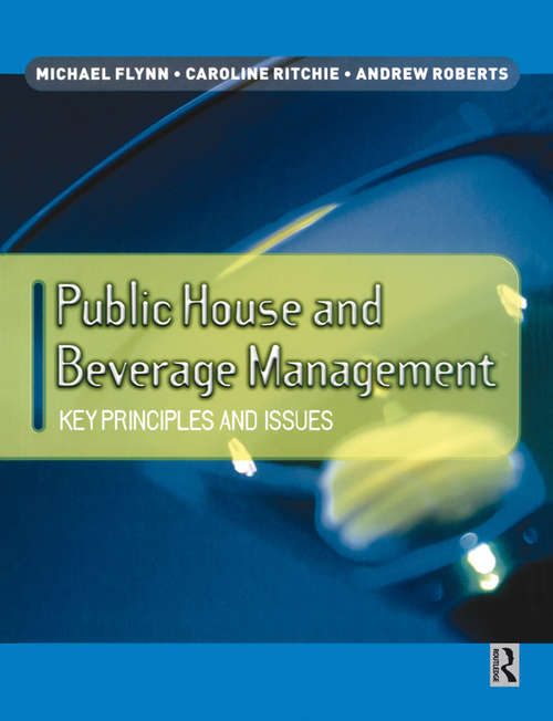 Book cover of Public House and Beverage Management: Key Principles and Issues