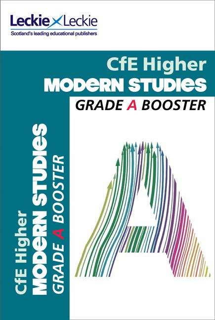 Book cover of Grade A Booster - Cfe Higher Modern Studies (PDF)
