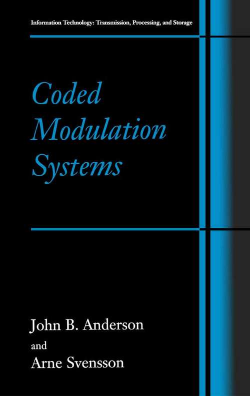 Book cover of Coded Modulation Systems (2002) (Information Technology: Transmission, Processing and Storage)