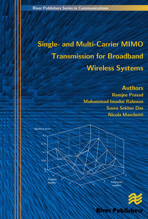 Book cover of Single- And Multi-Carrier Mimo Transmission for Broadband Wireless Systems