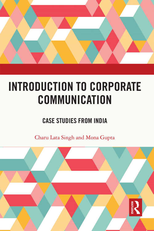 Book cover of Introduction to Corporate Communication: Case Studies from India
