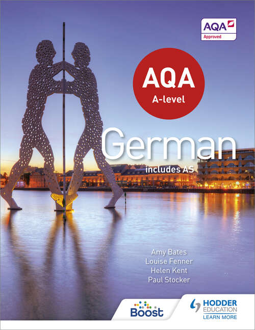 Book cover of AQA A-level German (includes AS)