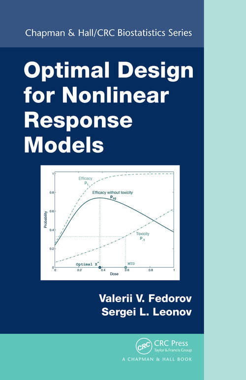 Book cover of Optimal Design for Nonlinear Response Models
