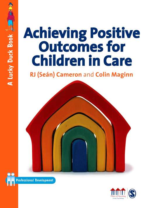 Book cover of Achieving Positive Outcomes for Children in Care (PDF)