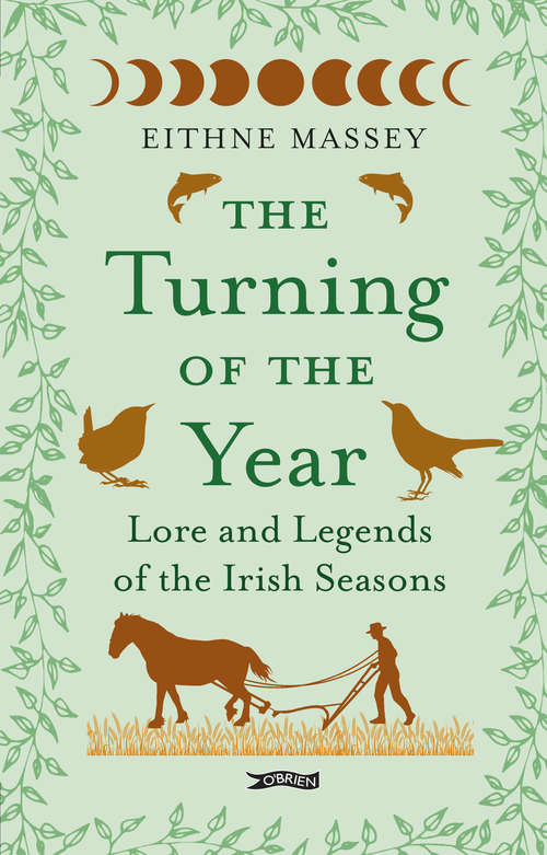 Book cover of The Turning of the Year: Lore and Legends of the Irish Seasons