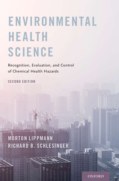 Book cover of Environmental Health Science: Recognition, Evaluation, and Control of Chemical Health Hazards