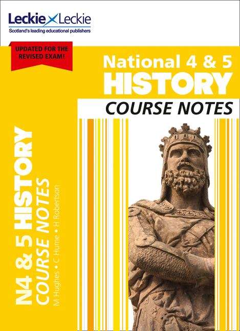 Book cover of National 4/5 History Course Notes (PDF)