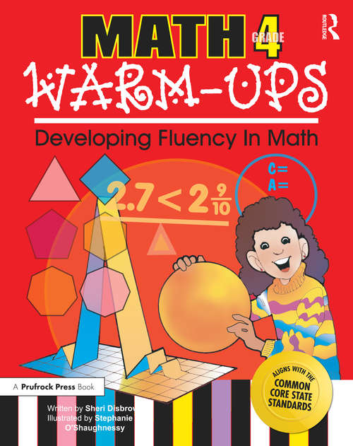 Book cover of Math Warm-Ups: Developing Fluency in Math (Grade 4)