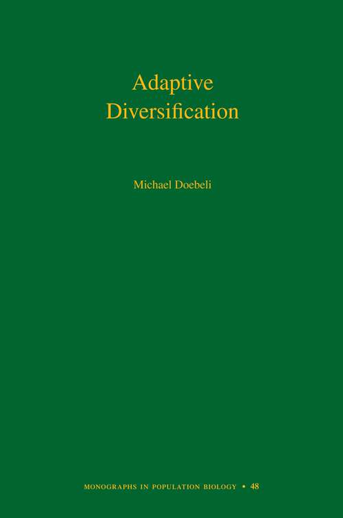 Book cover of Adaptive Diversification (MPB-48) (PDF)