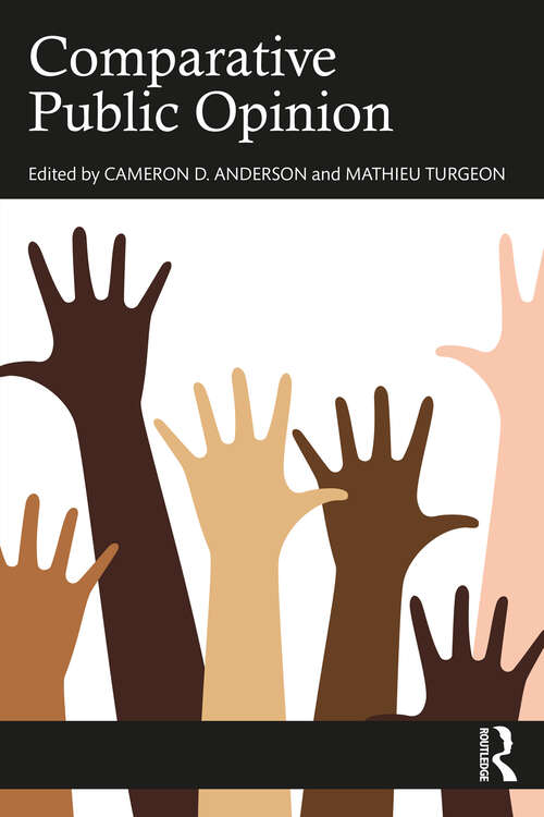 Book cover of Comparative Public Opinion