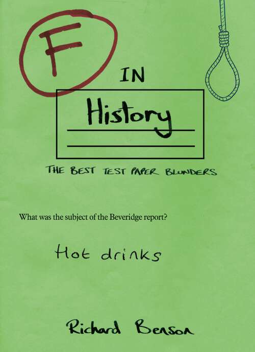 Book cover of F in History (F In Exams Ser.)