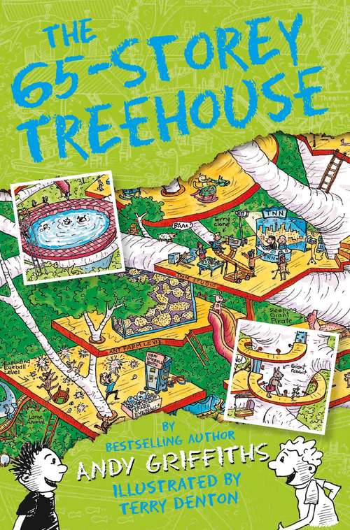 Book cover of The 65-Storey Treehouse (The Treehouse Books #5)