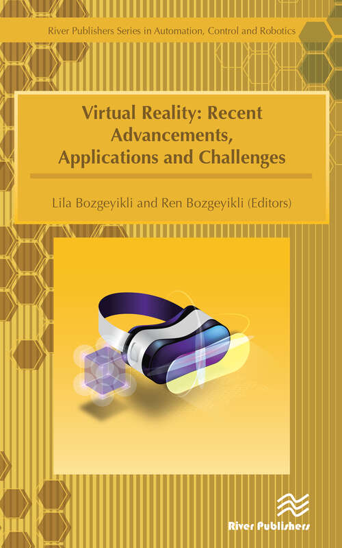 Book cover of Virtual Reality: Recent Advancements, Applications and Challenges