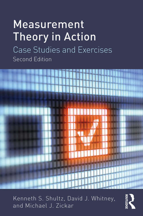 Book cover of Measurement Theory in Action: Case Studies and Exercises, Second Edition