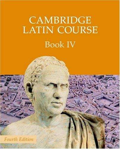 Book cover of Cambridge Latin Course (PDF)