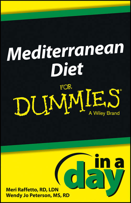 Book cover of Mediterranean Diet In a Day For Dummies (In A Day For Dummies)