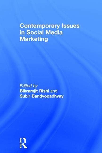 Book cover of Contemporary Issues In Social Media Marketing: An International Perspective (PDF)