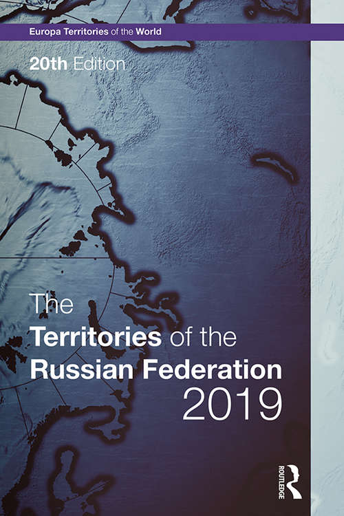 Book cover of The Territories of the Russian Federation 2019 (20)